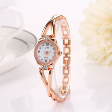 Bracelet Watch Women Rhinestone Crystal Bangle Dress Clock Quartz OL Ladies Stainless Steel Band Relogio Feminino CF
