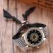 Bracelet Watch Women Rhinestone Crystal Dress Clock Ladies Braided Band Analog Quartz Relogio Feminino CF