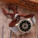 Bracelet Watch Women Rhinestone Crystal Dress Clock Ladies Braided Band Analog Quartz Relogio Feminino CF