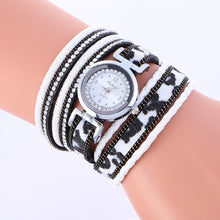 Bracelet Watch Women Rhinestone Crystal Dress Clock Wrap Lady Weave Gift Wrist Relogio Feminino CF