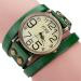 Bracelet Watch Women Vintage Design Relogio Feminino PU Leather Ladies Dress Bangle Quartz Clock CF