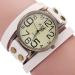 Bracelet Watch Women Vintage Design Relogio Feminino PU Leather Ladies Dress Bangle Quartz Clock CF
