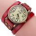 Bracelet Watch Women Vintage Design Relogio Feminino PU Leather Ladies Dress Bangle Quartz Clock CF