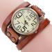 Bracelet Watch Women Vintage Design Relogio Feminino PU Leather Ladies Dress Bangle Quartz Clock CF