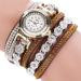 Bracelet Watches Women Rhinestone Crystal Dress Clock Relogio Feminino Analog Quartz Watch Gift CF