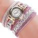 Bracelet Watches Women Rhinestone Crystal Dress Clock Relogio Feminino Analog Quartz Watch Gift CF
