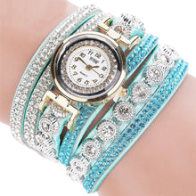Bracelet Watches Women Rhinestone Crystal Dress Clock Relogio Feminino Analog Quartz Watch Gift CF