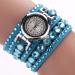 Bracelet Watches Women Rhinestone Crystal Gold Dress Clock Quartz Ladies Gift Relogio Feminino CF