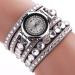 Bracelet Watches Women Rhinestone Crystal Gold Dress Clock Quartz Ladies Gift Relogio Feminino CF