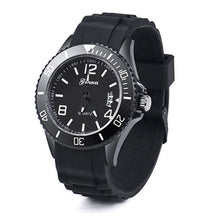 Luxury Casual Sport Watch Men Silicone Thin Case Watches QuartzWatch Man Clock Relogio Masculino CF