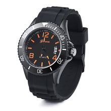 Luxury Casual Sport Watch Men Silicone Thin Case Watches QuartzWatch Man Clock Relogio Masculino CF