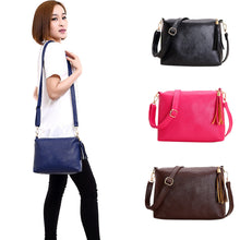 er women bag soft leather crossbody bag shoulder bags women messenger bags candy color small tassel bolsos CF