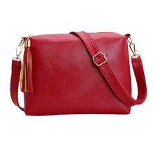 er women bag soft leather crossbody bag shoulder bags women messenger bags candy color small tassel bolsos CF