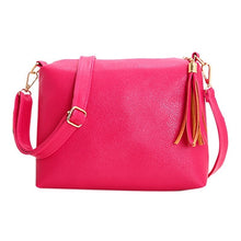 er women bag soft leather crossbody bag shoulder bags women messenger bags candy color small tassel bolsos CF