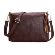 er women bag soft leather crossbody bag shoulder bags women messenger bags candy color small tassel bolsos CF