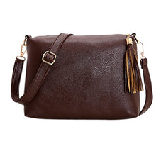 er women bag soft leather crossbody bag shoulder bags women messenger bags candy color small tassel bolsos CF