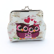 Lovely Women Lady Retro Vintage Owl Print Small Wallet Hasp Purse Clutch Bag Hasp Coin Purses Small CF