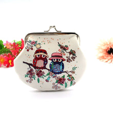 Lovely Women Lady Retro Vintage Owl Print Small Wallet Hasp Purse Clutch Bag Hasp Coin Purses Small CF