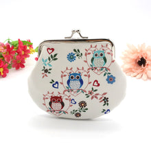 Lovely Women Lady Retro Vintage Owl Print Small Wallet Hasp Purse Clutch Bag Hasp Coin Purses Small CF