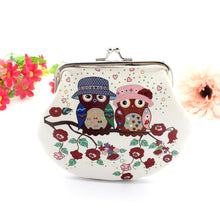Lovely Women Lady Retro Vintage Owl Print Small Wallet Hasp Purse Clutch Bag Hasp Coin Purses Small CF
