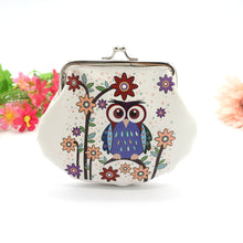 Lovely Women Lady Retro Vintage Owl Print Small Wallet Hasp Purse Clutch Bag Hasp Coin Purses Small CF