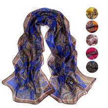 Bufandas mujer Rattan Womens Voile Long Stole Scarves Shawl Scarf Stylish Vintage scarf women CF