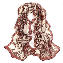 Bufandas mujer Rattan Womens Voile Long Stole Scarves Shawl Scarf Stylish Vintage scarf women CF