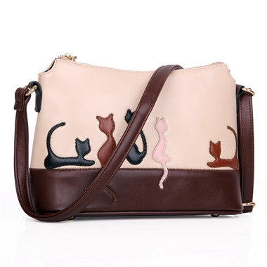 Cat Bag Handbag Cats Women Crossbody Bolsa Gato Rabbit Shoulder Bags Purse Messenger PU Handbags CF