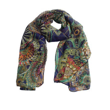 Chiffon Scarf From india Beach Scarves Sexy Shawls poncho Women Girl Printed Silk Long Soft Scarfs Wrap CF
