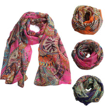 Chiffon Scarf From india Beach Scarves Sexy Shawls poncho Women Girl Printed Silk Long Soft Scarfs Wrap CF