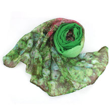 Chiffon ScarfWomen Flower Cashmere Scarf tops Womens Ladies Voile Stole Scarves Wraps Shawl Scarf CF