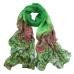 Chiffon ScarfWomen Flower Cashmere Scarf tops Womens Ladies Voile Stole Scarves Wraps Shawl Scarf CF