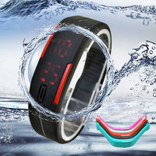 Children Sports Digital Watches Boys Girl Multifunction Ultra Thin Men Silicone LED Military Wristwatch Relogio CF