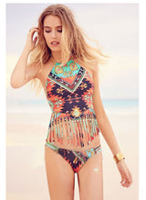 Cupshe Hot Women Lost in Paradise Blooming Floral Printing Tank Bikini Set C532 CF