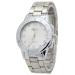 DGJUD Lady Quartz Gold Watches Women Silver Wristwatch Luxury Rhinestone Crystal Quartz Relogio Feminino CF