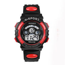 Digital Watch Children Boy LED Alarm Top Luxury Military Army Clock Date Relogio Masculino CF