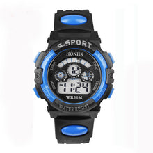 Digital Watch Children Boy LED Alarm Top Luxury Military Army Clock Date Relogio Masculino CF