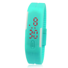 Digital Watch Kids Boy Luxury Ultra Thin Men Girl Silicone Band LED Military Relogio Masculino Clock CF