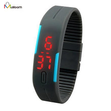 Digital Watch Kids Boy Luxury Ultra Thin Men Girl Silicone Band LED Military Relogio Masculino Clock CF