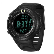 Digital Watch Men Top Luxury Military Army Big Dial Clock Relogio Masculino LED Rubber Band Alarm Quartz Watch CF