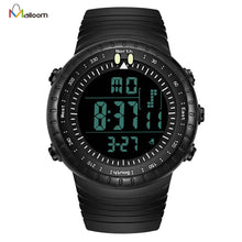 Digital Watch Men Top Luxury Military Army Big Dial Clock Relogio Masculino LED Rubber Band Alarm Quartz Watch CF