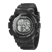 Digital Watch Men Top Luxury Military Army Big Dial Relogio Masculino LED Rubber Band Date Alarm Wrist Watch CF
