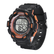 Digital Watch Men Top Luxury Military Army Big Dial Relogio Masculino LED Rubber Band Date Alarm Wrist Watch CF