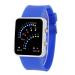 Digital Watch Women Relogio Montre Dress Clock Futuristic Japanese Style Multicolor LED Silicone Band Watch CF