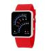 Digital Watch Women Relogio Montre Dress Clock Futuristic Japanese Style Multicolor LED Silicone Band Watch CF