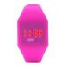 Digital Watches Boy Girl Malloom Relogio montre Silicone LED Bracelet DigitalWatch Clock CF