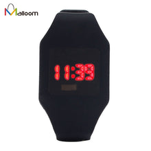 Digital Watches Boy Girl Malloom Relogio montre Silicone LED Bracelet DigitalWatch Clock CF