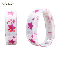 Digital Watches Kids Men Womens Bracelet LED Rubber Strap Watch relogio masculino electronic Clock Gift CF