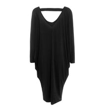 Dress Women Sexy Long Dresses Vestidos Loose Casual Party Long sleeve beach backless Solid Vestido de festa CF