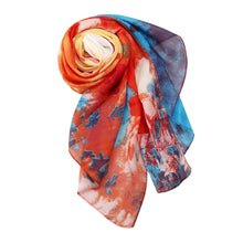 Elegant Lsdies Tulip Chiffon Women Scarf Shawl Scarf Scarves Wrap Stole Warm echarpes foulards CF